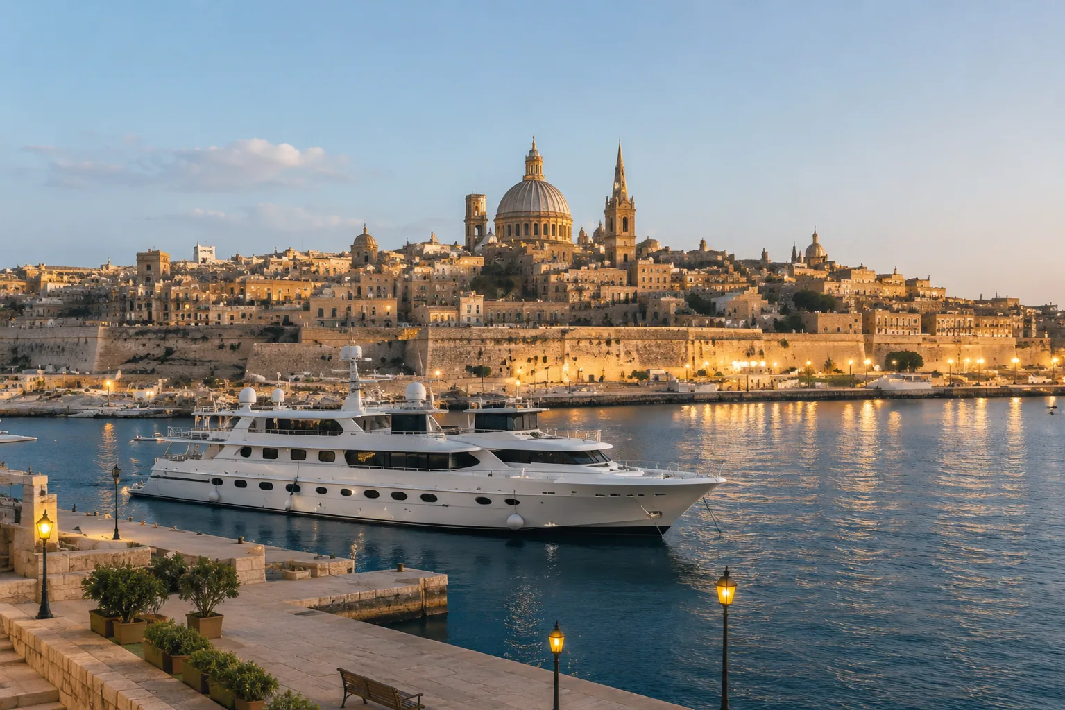 The Maltese coastline and landscape where A&H Group is rooted